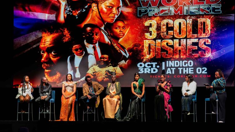 3 Cold Dishes - Movie Premiere at Indigo O2 London