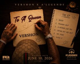 TO A QUEEN EP - VERSHON