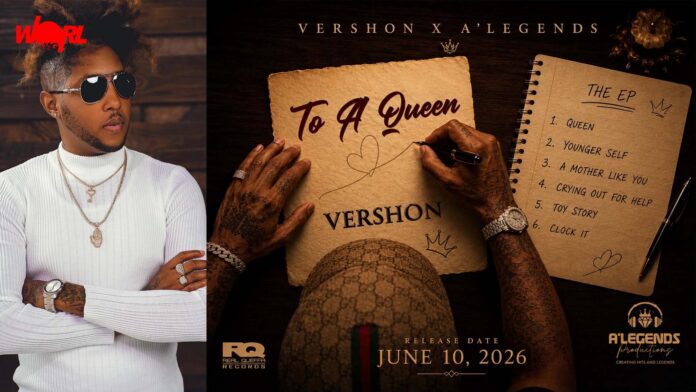 website main images TO A QUEEN EP - VERSHON