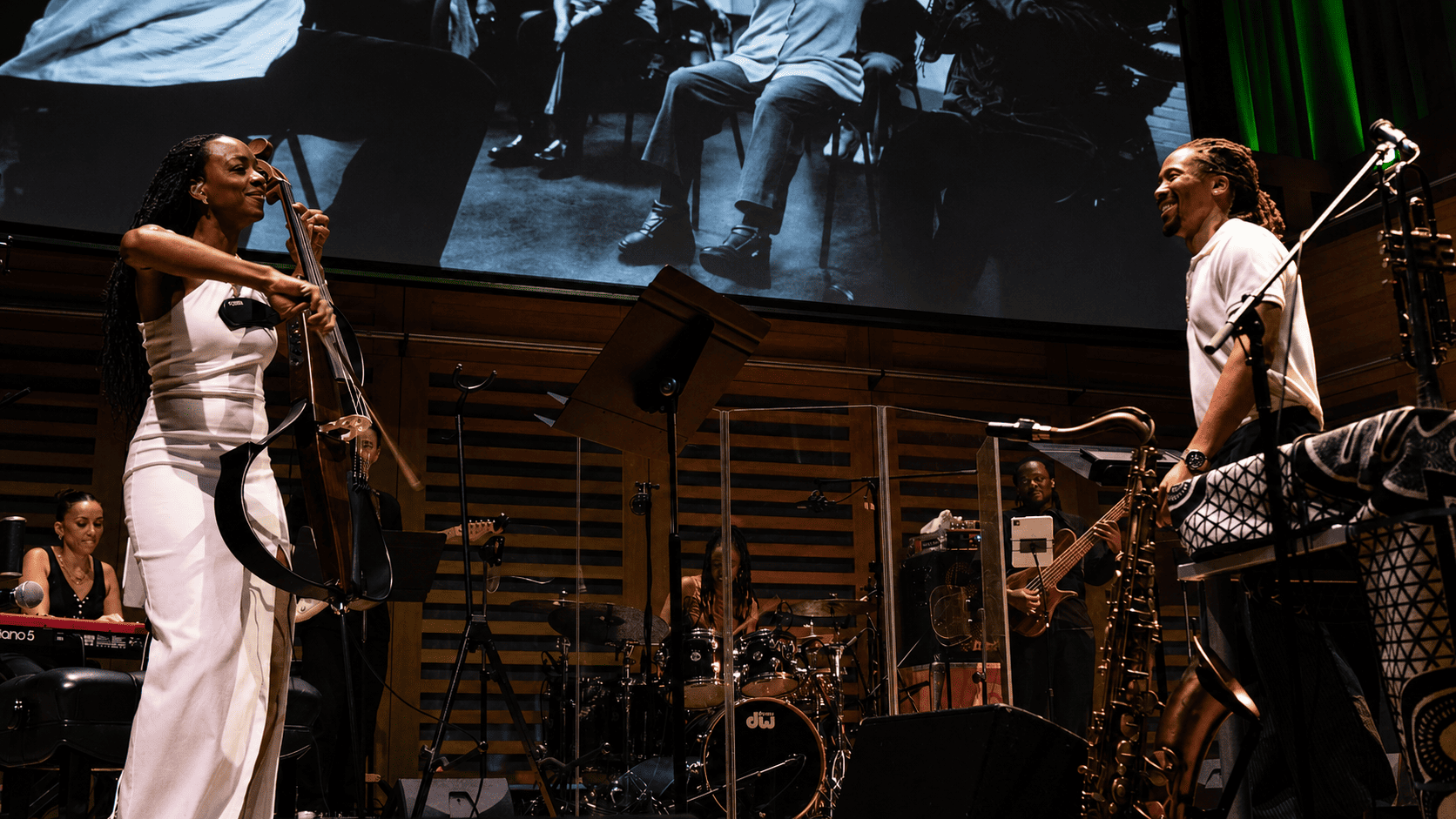 Ayanna Witter-Johnson and Renell Shaw performing The Windrush Suite at Kings Place