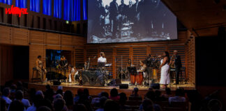Review: The Windrush Suite and Echo in the Bones by Renell Shaw at Kings Place, London The full band performing The Windrush Suite at Kings Place