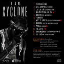 I Am Xyclone Album Cover Tracklist