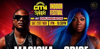 Masicka & Spice confirmed for City Splash 2026 Drumsheds takeover Masicka & Spice confirmed for City Splash 2026 Drumsheds takeover